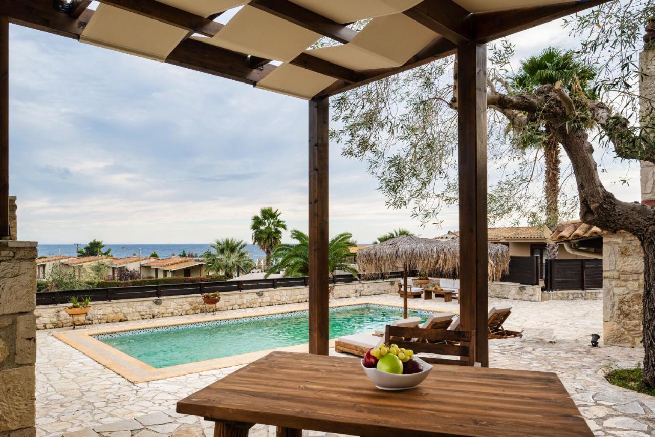 Palmrise Luxury Villas By Travel Pro Services - Nea Skioni Halkidiki Екстер'єр фото