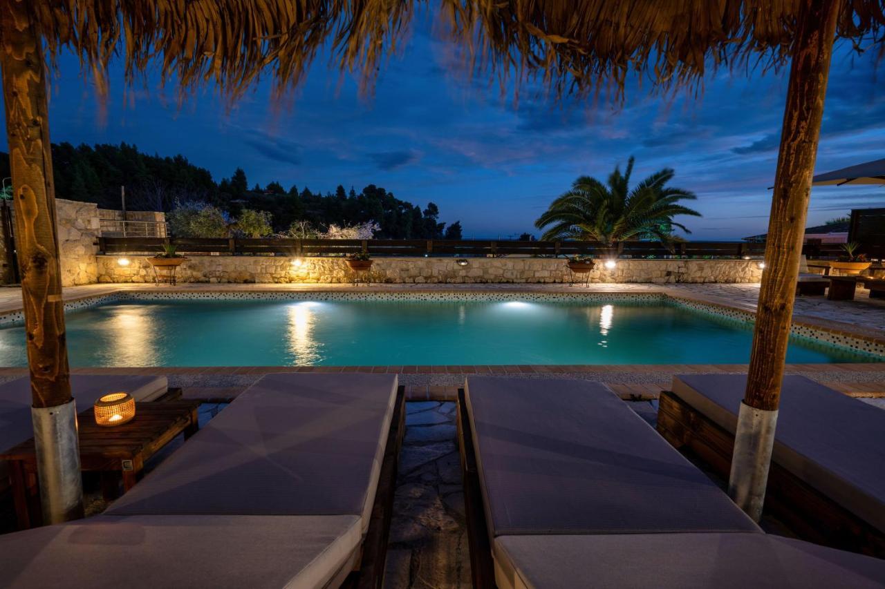 Palmrise Luxury Villas By Travel Pro Services - Nea Skioni Halkidiki Екстер'єр фото
